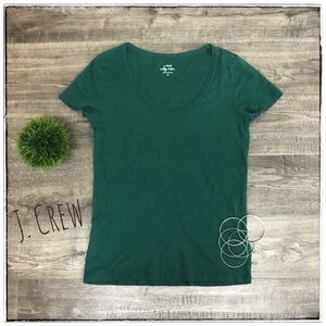 J. Crew Vintage Cotton V-Neck Tee
